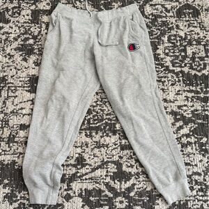 Champion Mens Light Gray Joggers